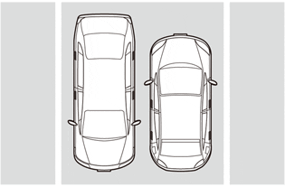 乗用車がすれ違える道幅